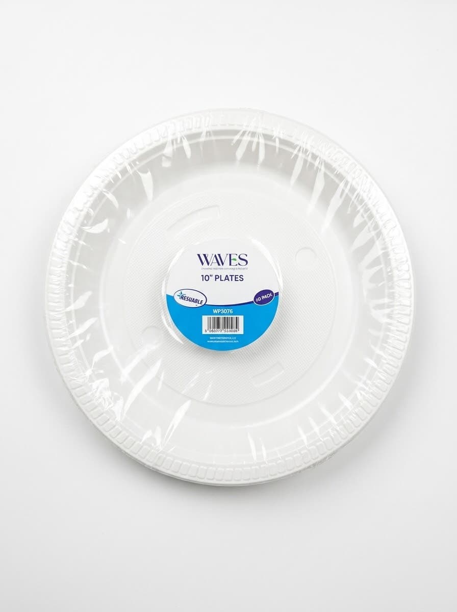 10 Inch Plates 40 Pack WP3457-WP3076