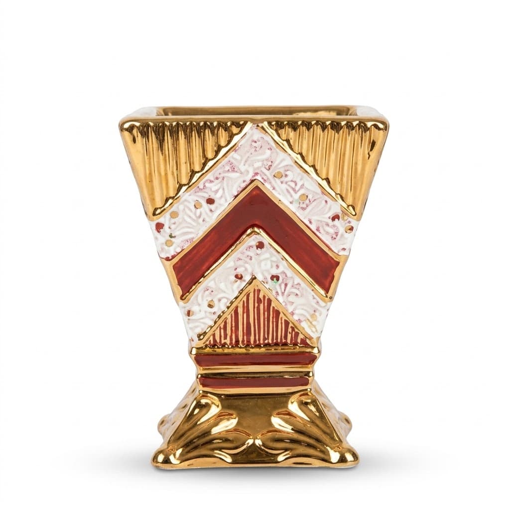 Pink Gold Chevron Bakhoor Burner BT295