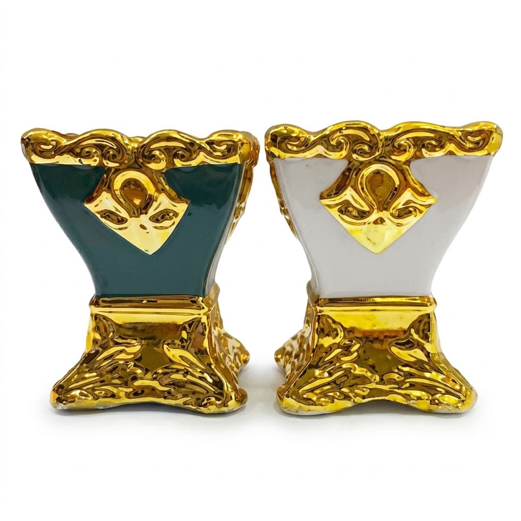 Square Gold Diamond Bakhoor Burner BT299