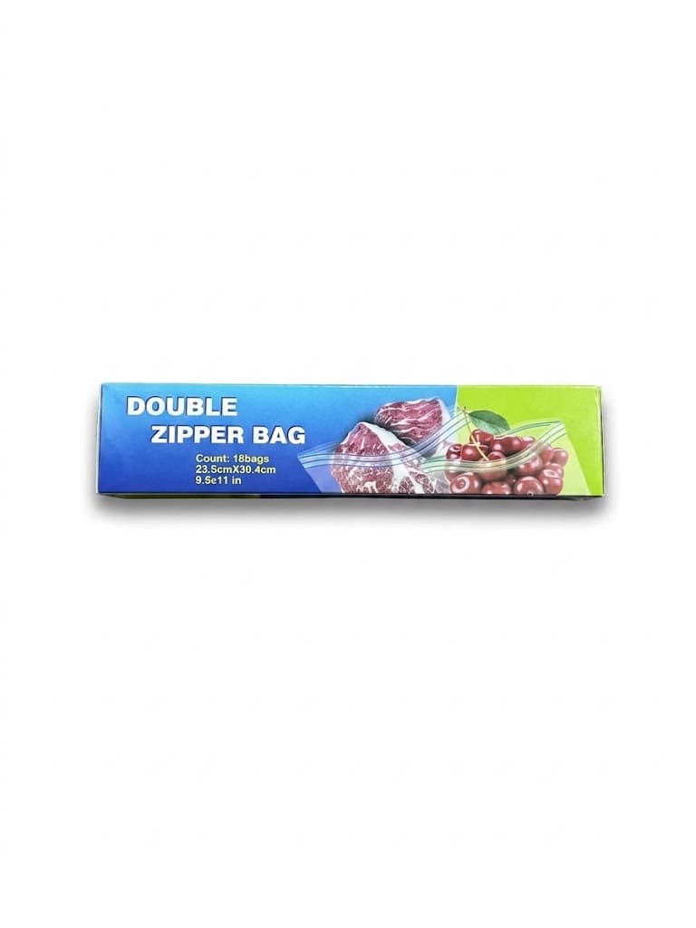 Double Zipper Food Bags Small 30 Pack BT451