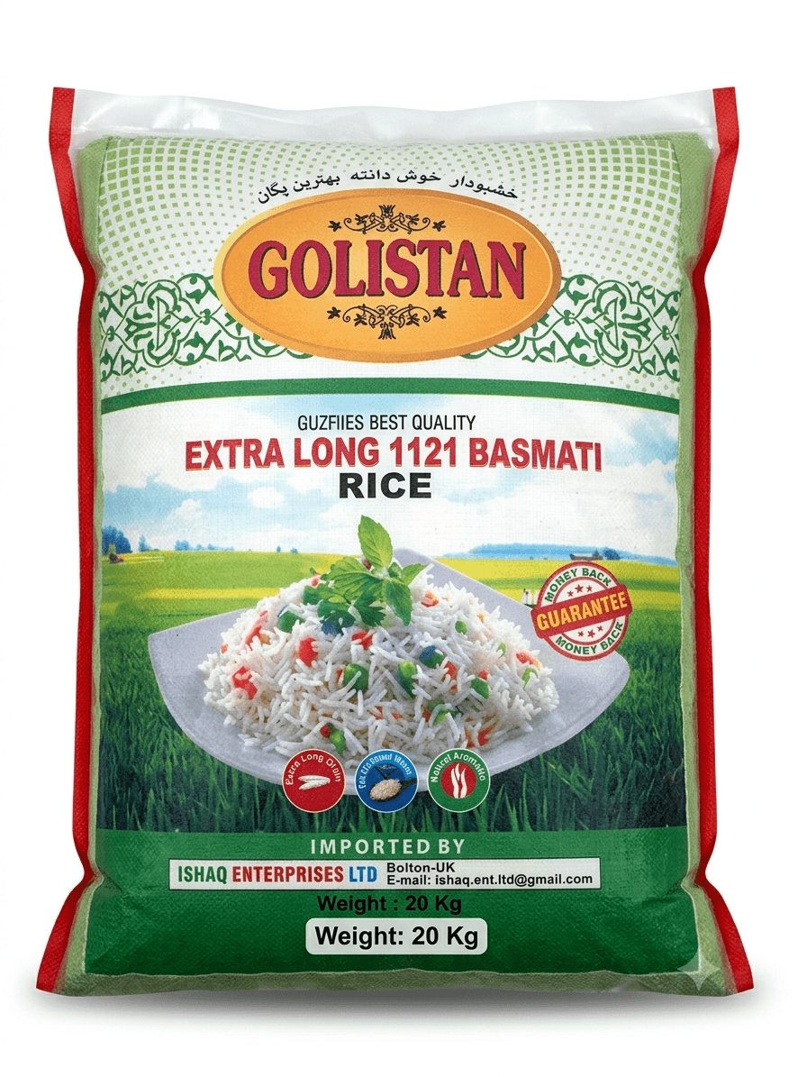 Golestan White Rice 20kg