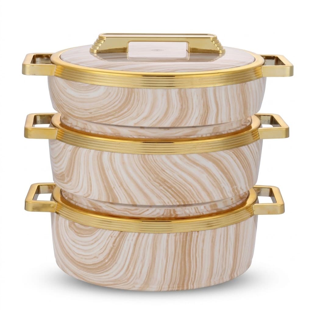 Hot Pot Set Wood Grain BT464