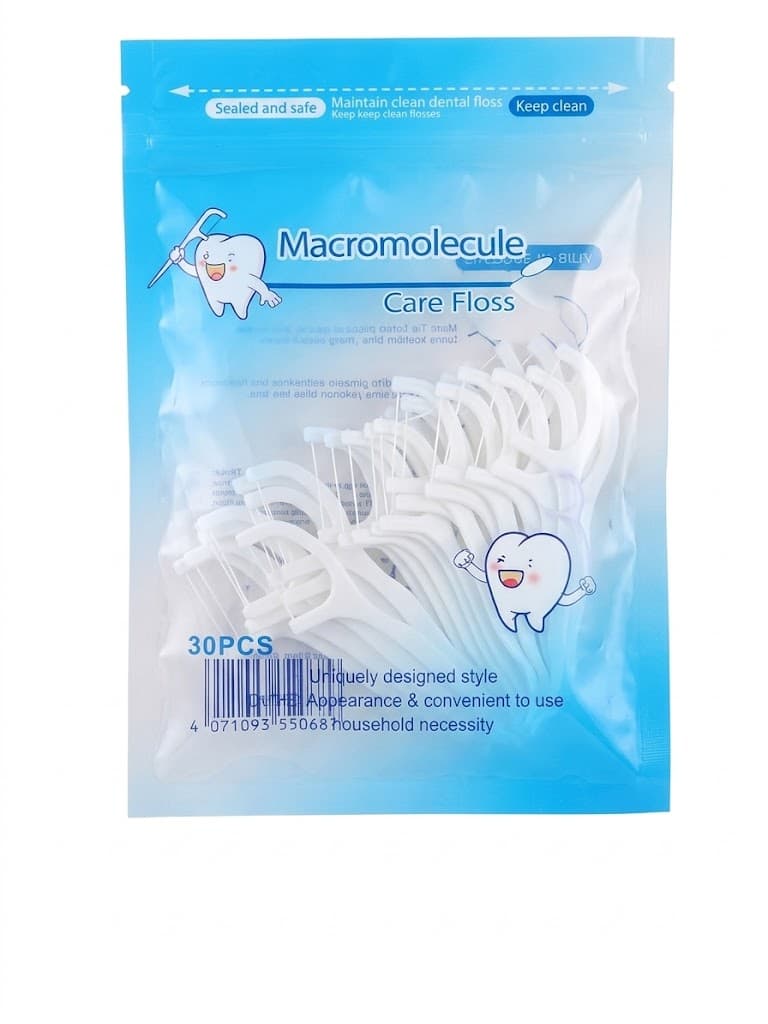 Floss Picks Toothpicks with Handle – 30 Pcs BT445