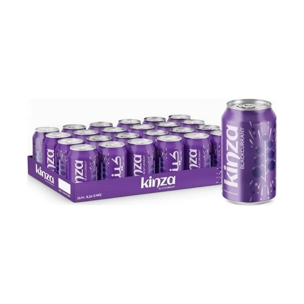 Kinza Blackcurrant 320mlx24