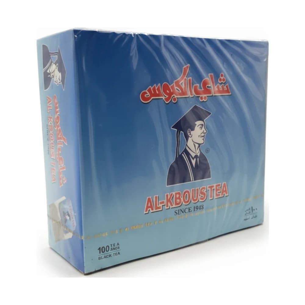 Al Kbous Black Tea 100 Bag X 24