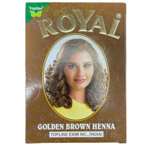 Royal Golden Brown Hairdye Henna