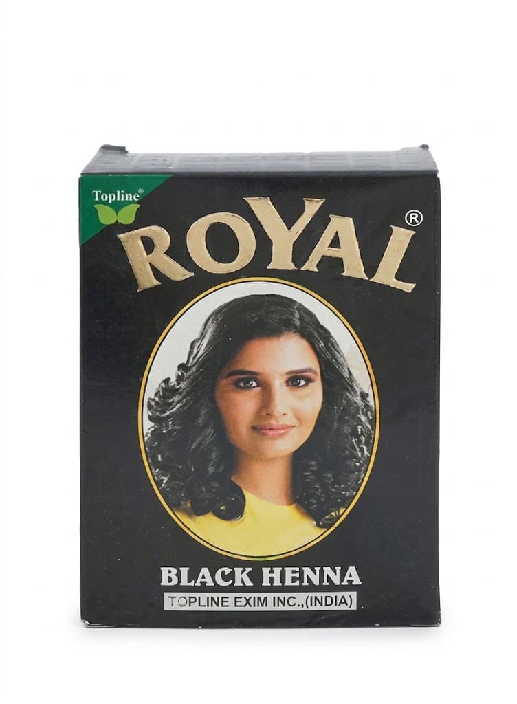 Royal Black Hairdye Henna 10gx6