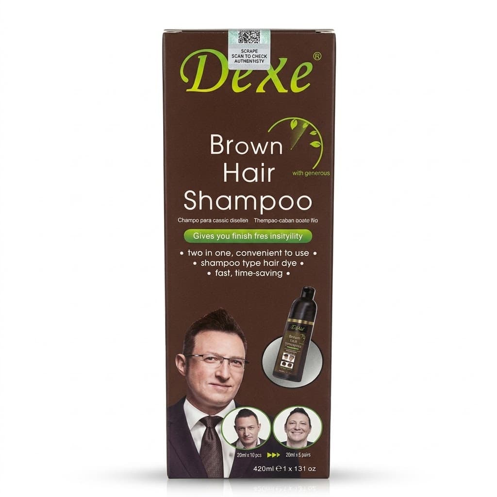 Dexe Brown Hair Dye Shampoo BT367